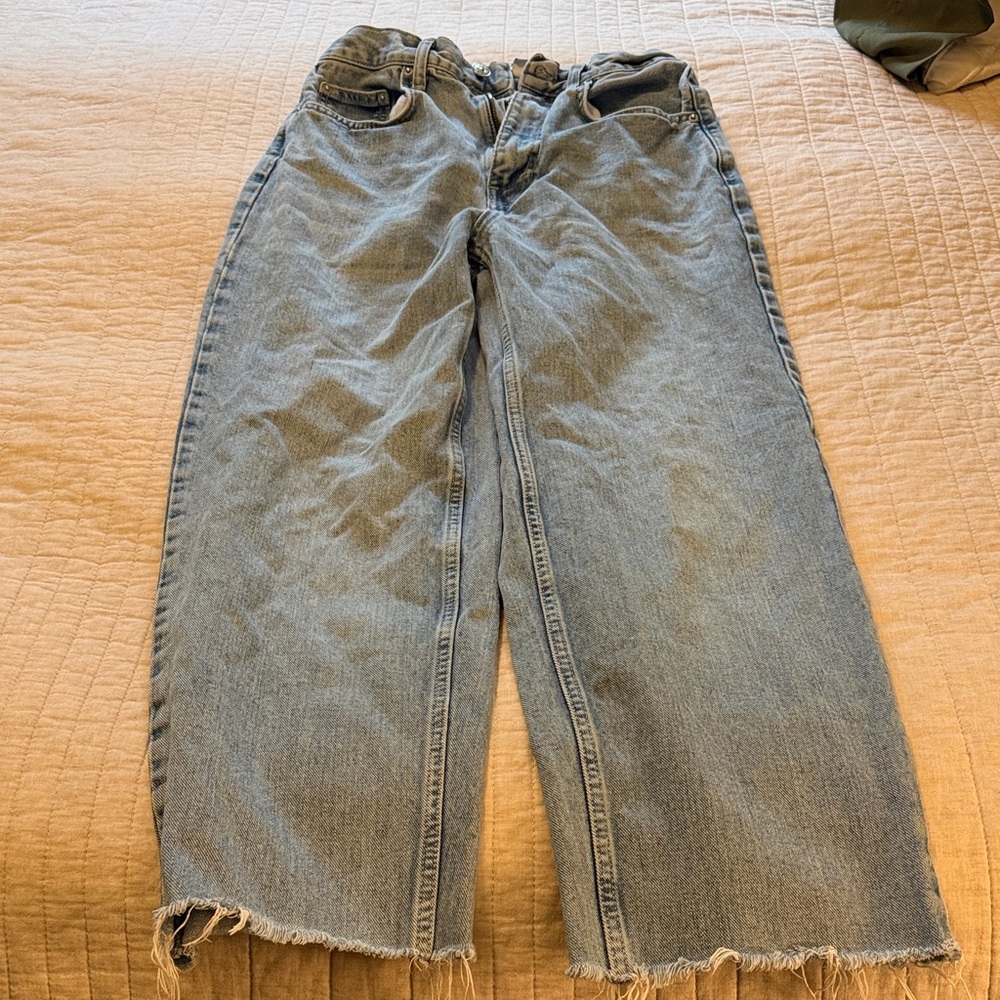 BDG Blue Wide Leg Jeans